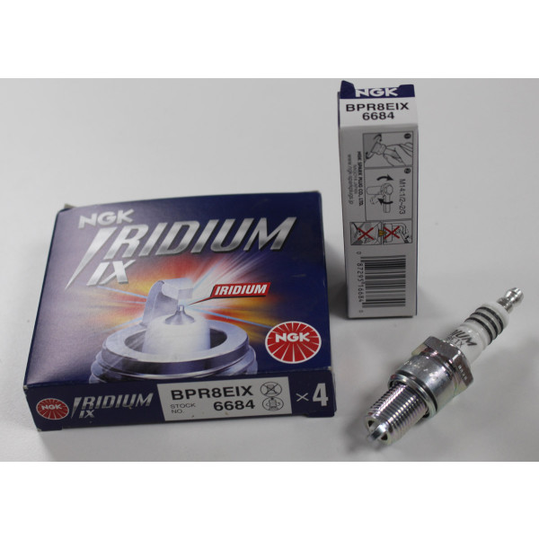 NGK NGK Spark Plug BPR8EIX Iridium Plugs [Box 4]